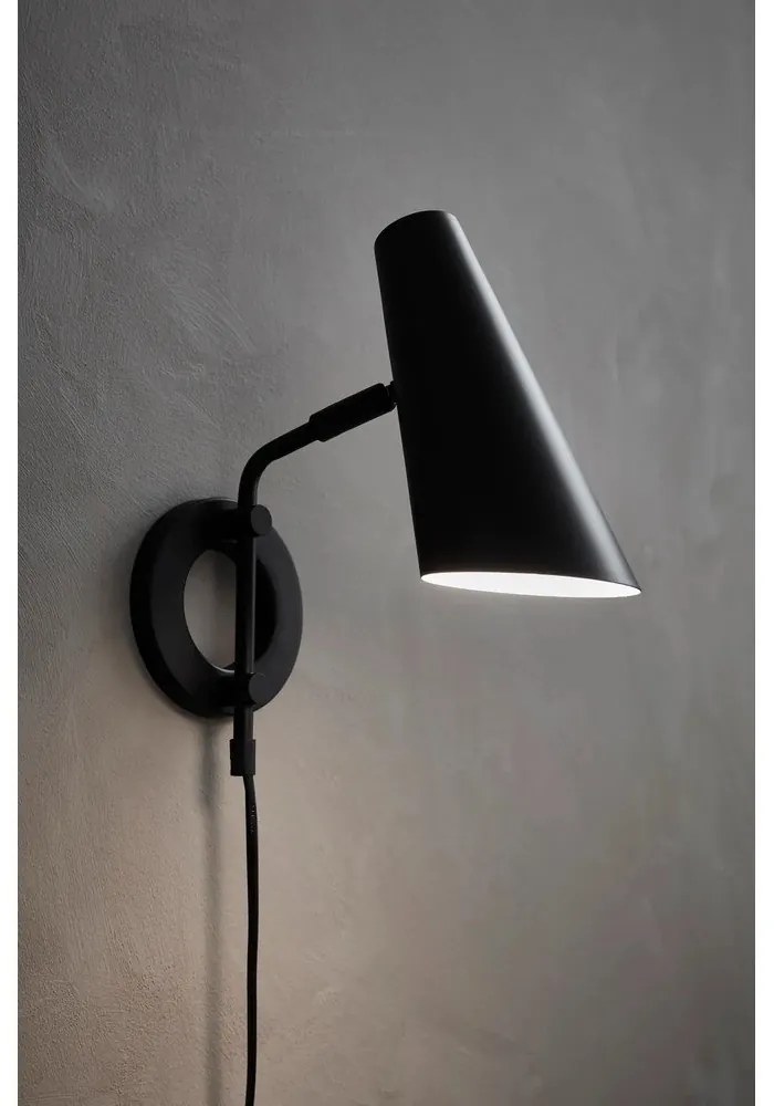 Czarny kinkiet do kontaktu ø 9,5 cm Cal – Markslöjd