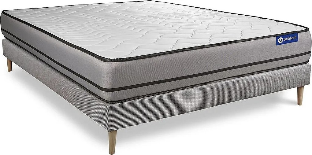 Materac Actimemo night 200x200cm + zestaw podstawa lózka