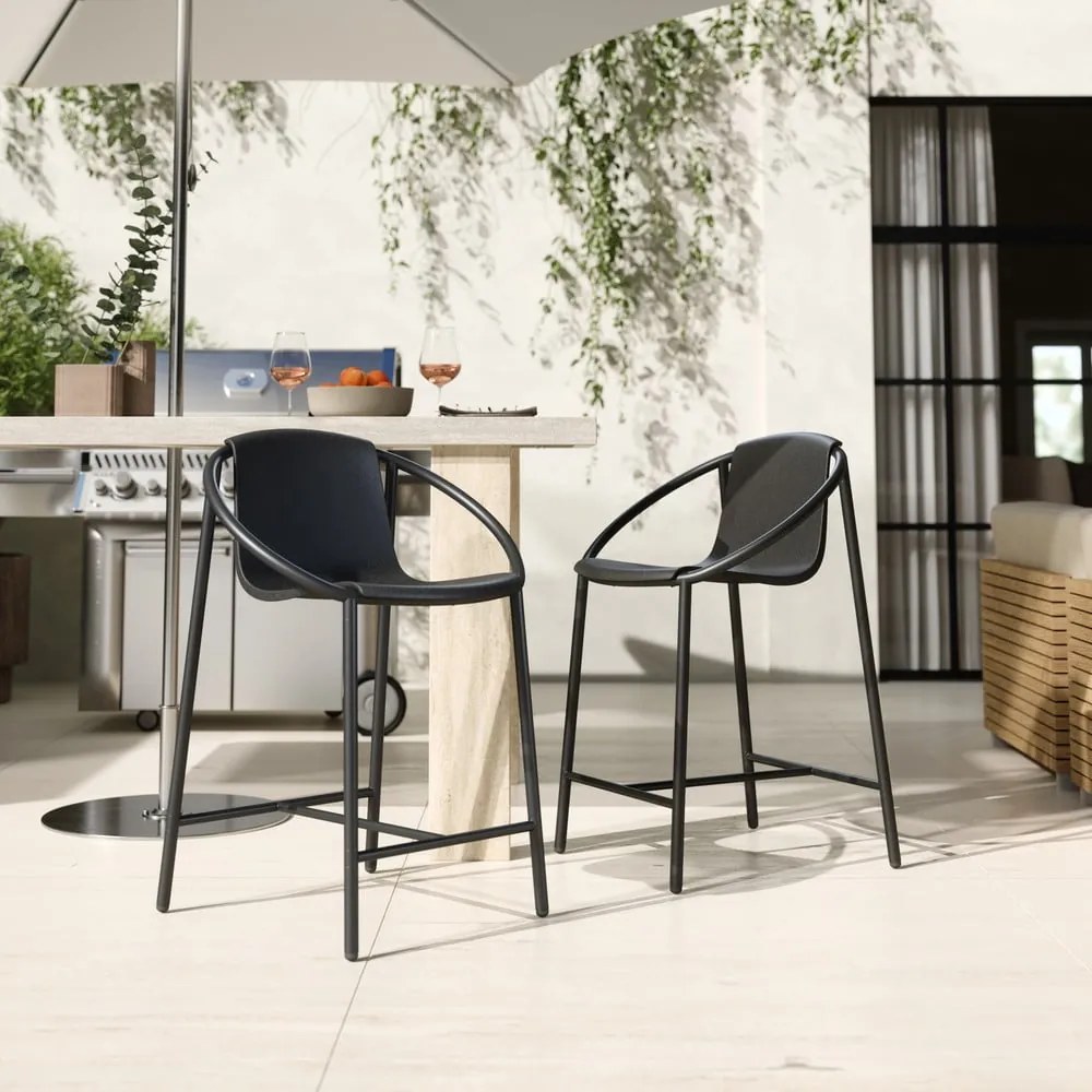 Czarny plastikowy hoker 90 cm Ringo – Umbra