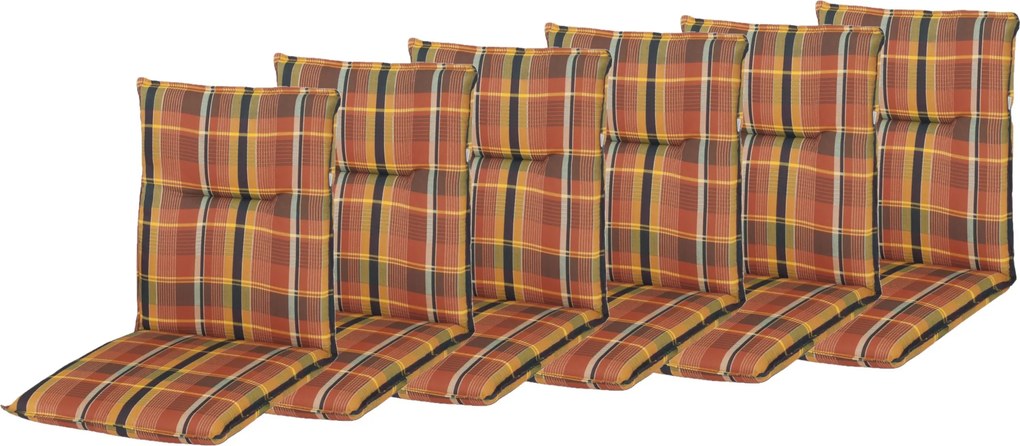 Doppler SPOT 24 - zestaw 6 szt. poduszek na fotel z niskim oparciem