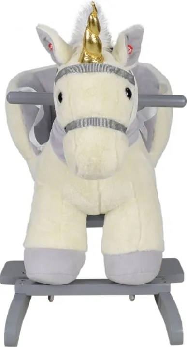 Pluszowy jednorożec na biegunach, 68 x 33 x 47 cm
