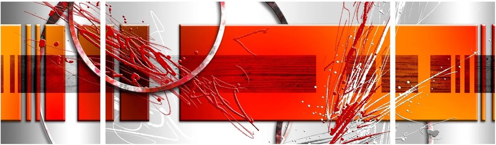 Abstrakcyjny obraz (170x50 cm)