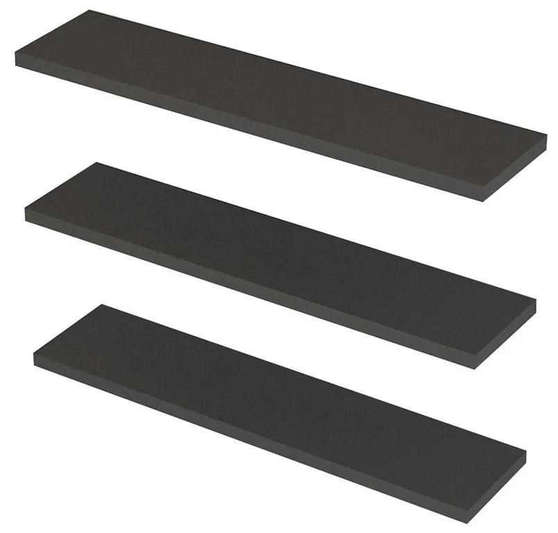 Półka Boss Anthracite, 3 szt.