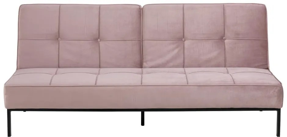 Różowa rozkładana sofa Actona Perugia