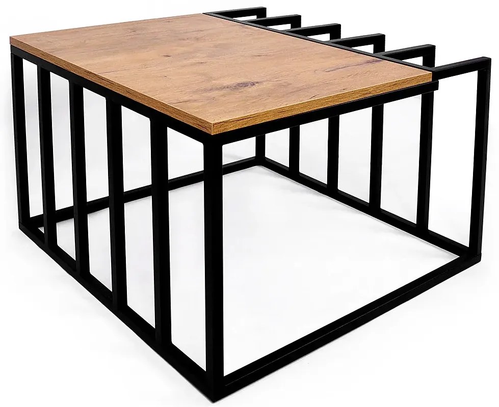 Industrialny stolik kawowy do salonu H7-E79