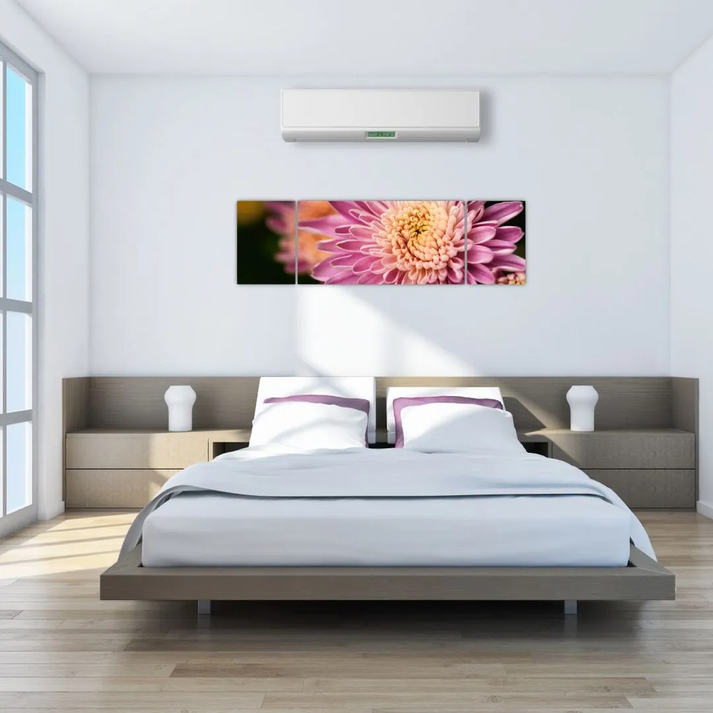 Szczegółowy obraz kwiatu (170x50 cm)