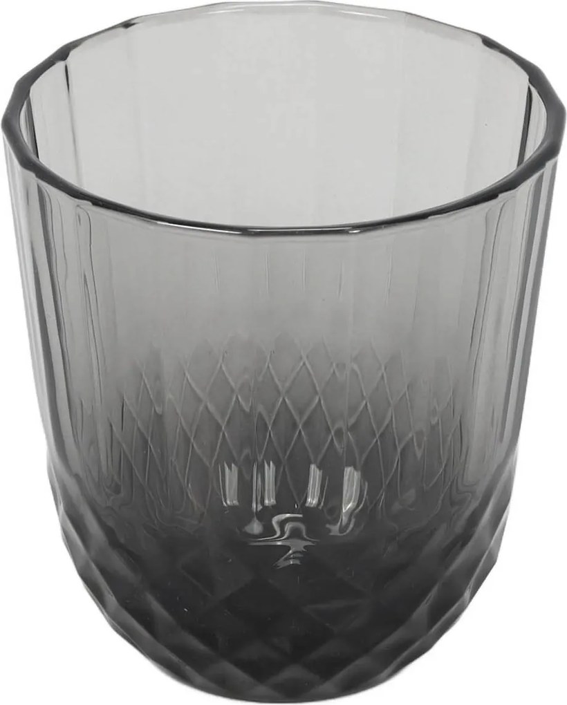 Szklanka z szarego szkła, 345 ml