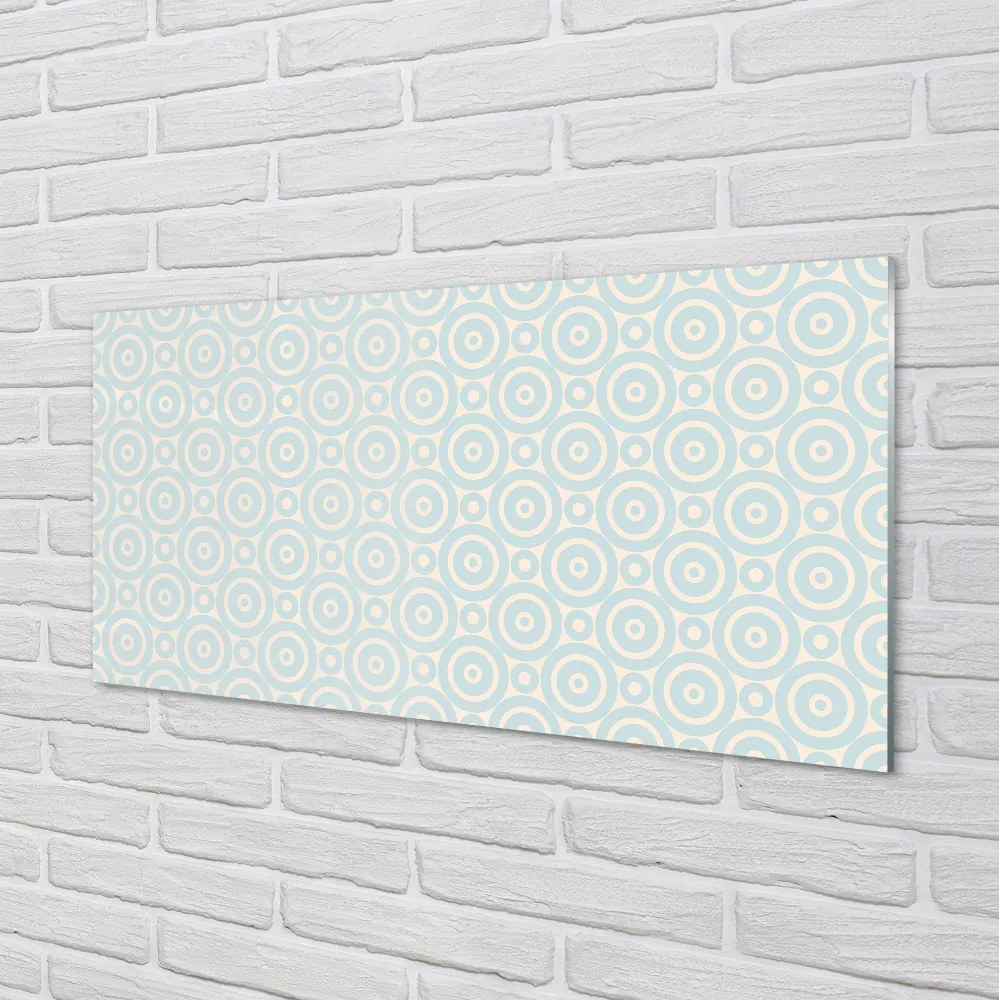 Szklany Panel Geometryczne Koła