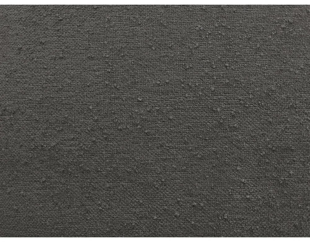 Ciemnoszary podnóżek z tkaniny szenilowej Everest – Bobochic Paris