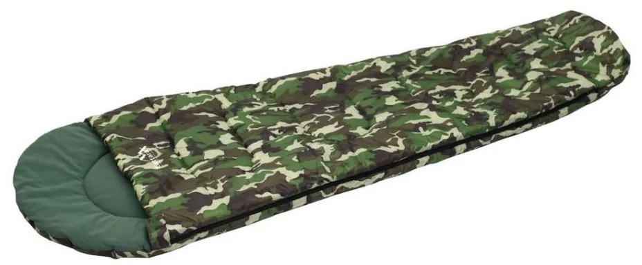 Śpiwór mumia kamuflażowy