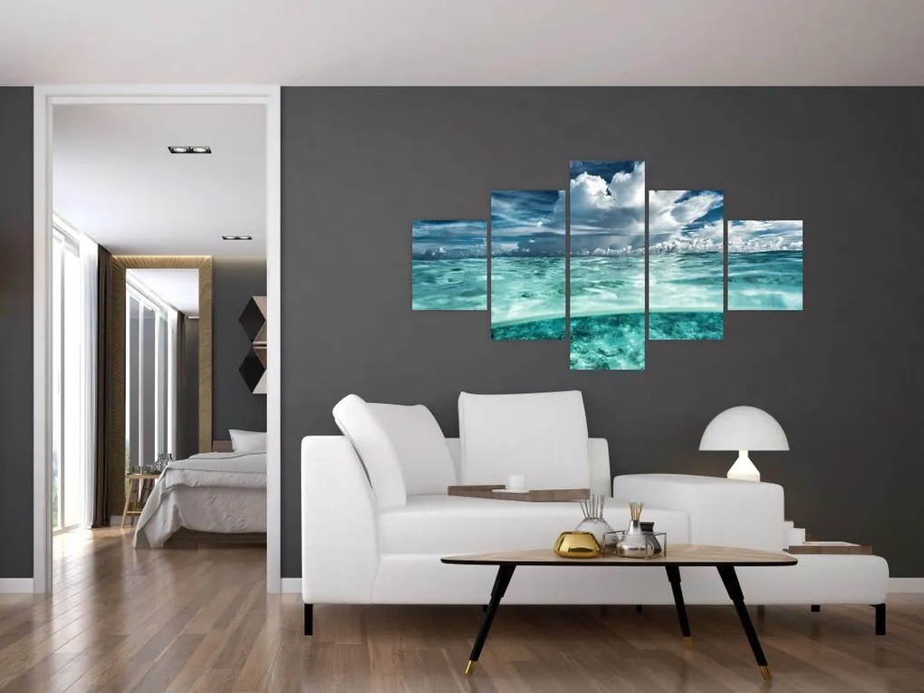 Obraz - Widok pod poziomem morza (125x70 cm)