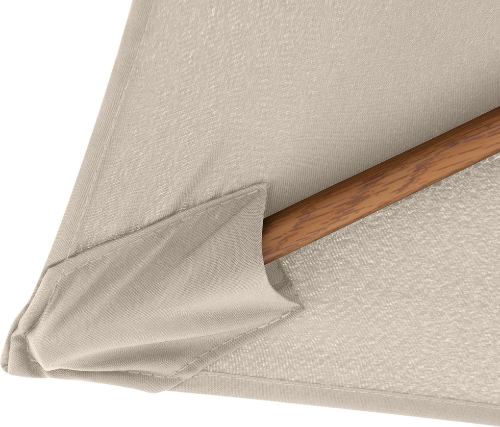 Doppler LIFE naturalny parasol ogrodowy 305 cm