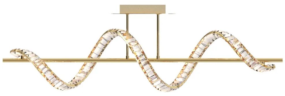 Zuma Line MX3170-1-3GT - Lampa LED ATHESA LED/24,5W/230V 2700-6000K + DO