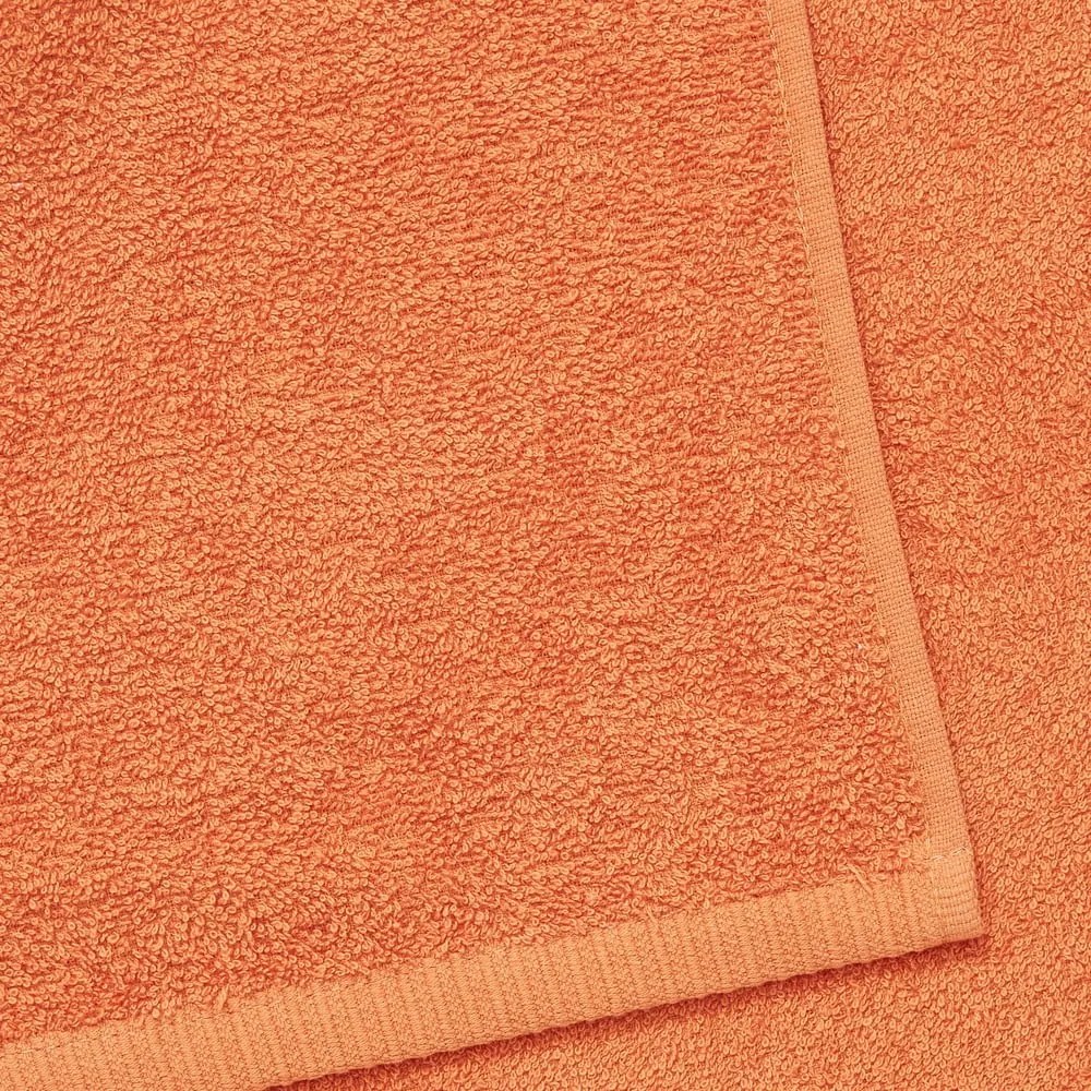 Pomarańczowe bawełniane ręczniki szybkoschnące zestaw 8 szt. Quick Dry – Catherine Lansfield