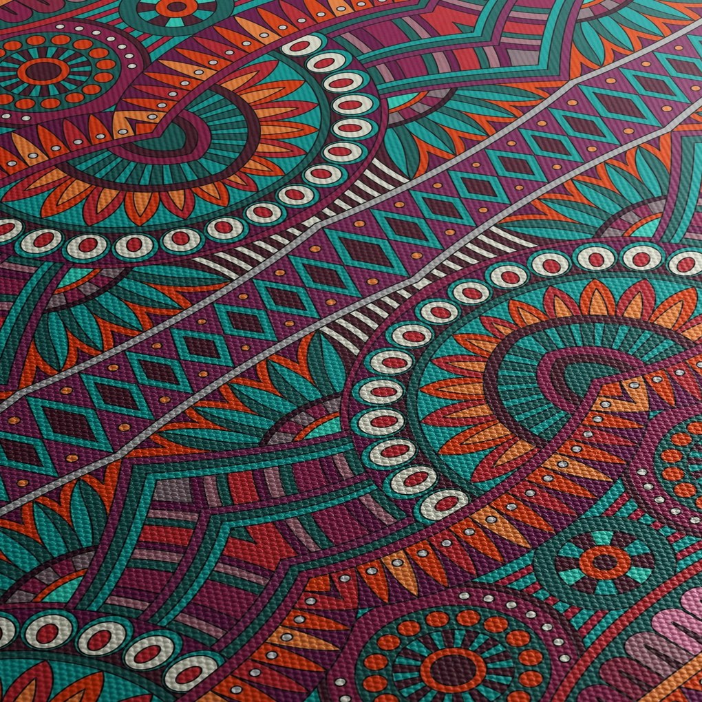 Obraz abstrakcji ozdobnej (170x50 cm)