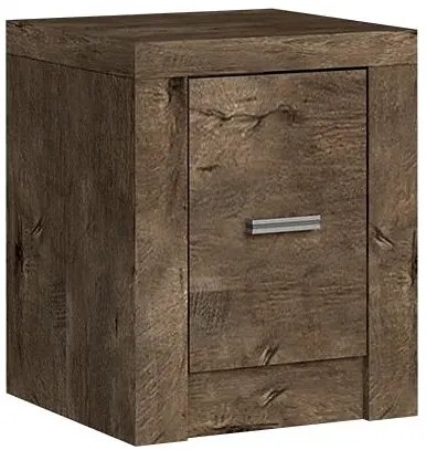 Szafka nocna jesion ciemny S8-B40