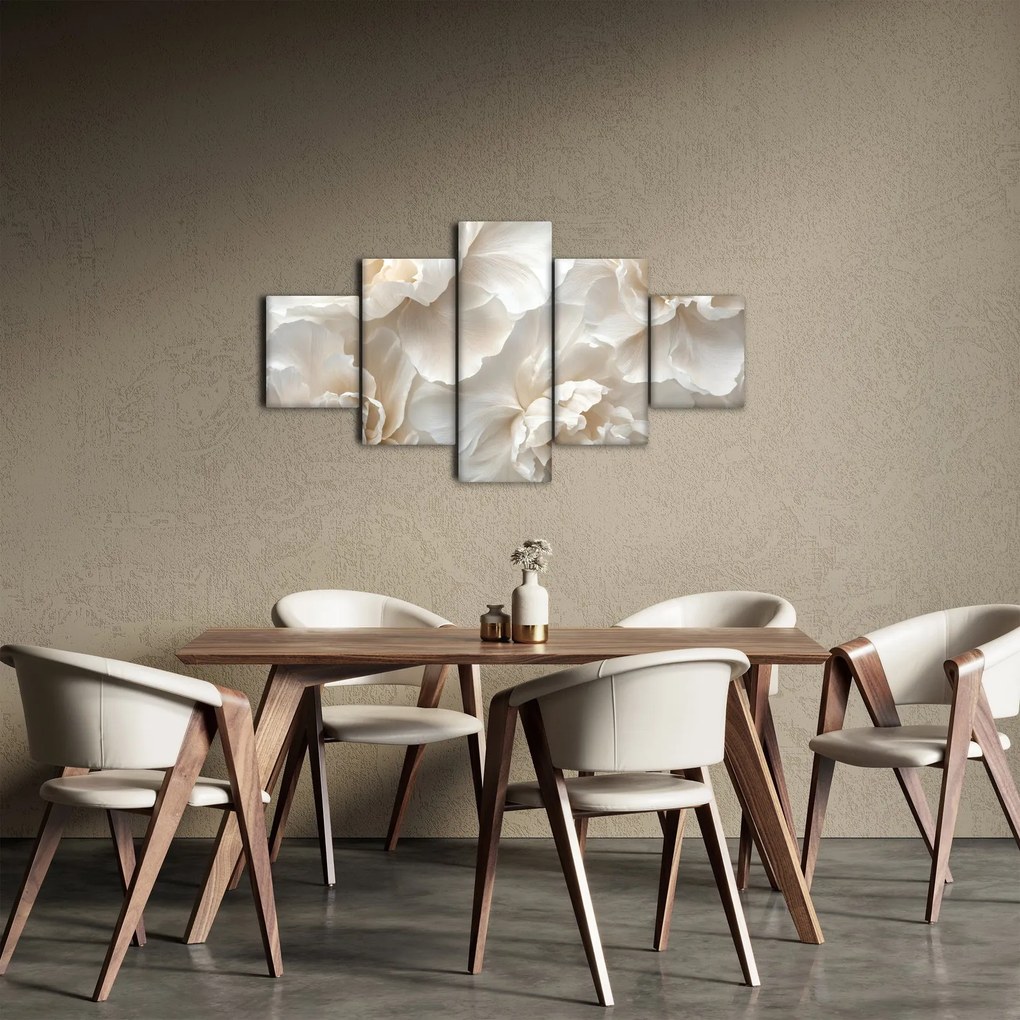 Obraz - Delikatne piwonie (125x70 cm)