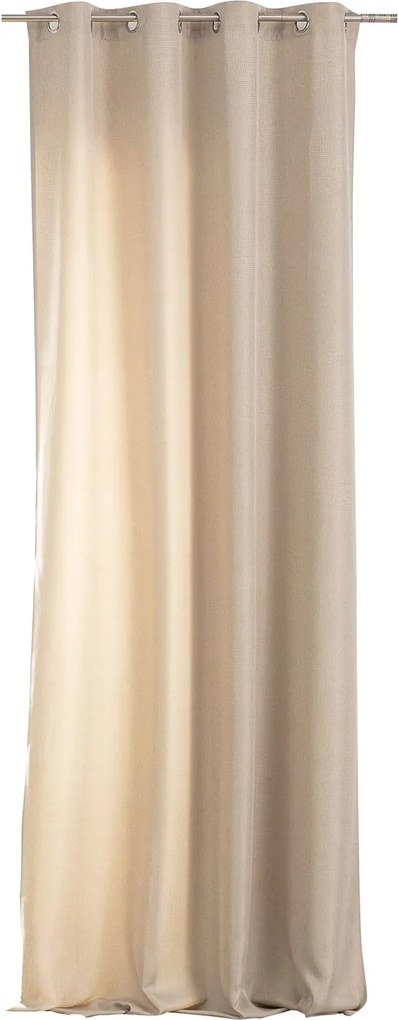 Zasłona BASIC na kółkach 140x280cm beżowy 1 szt.