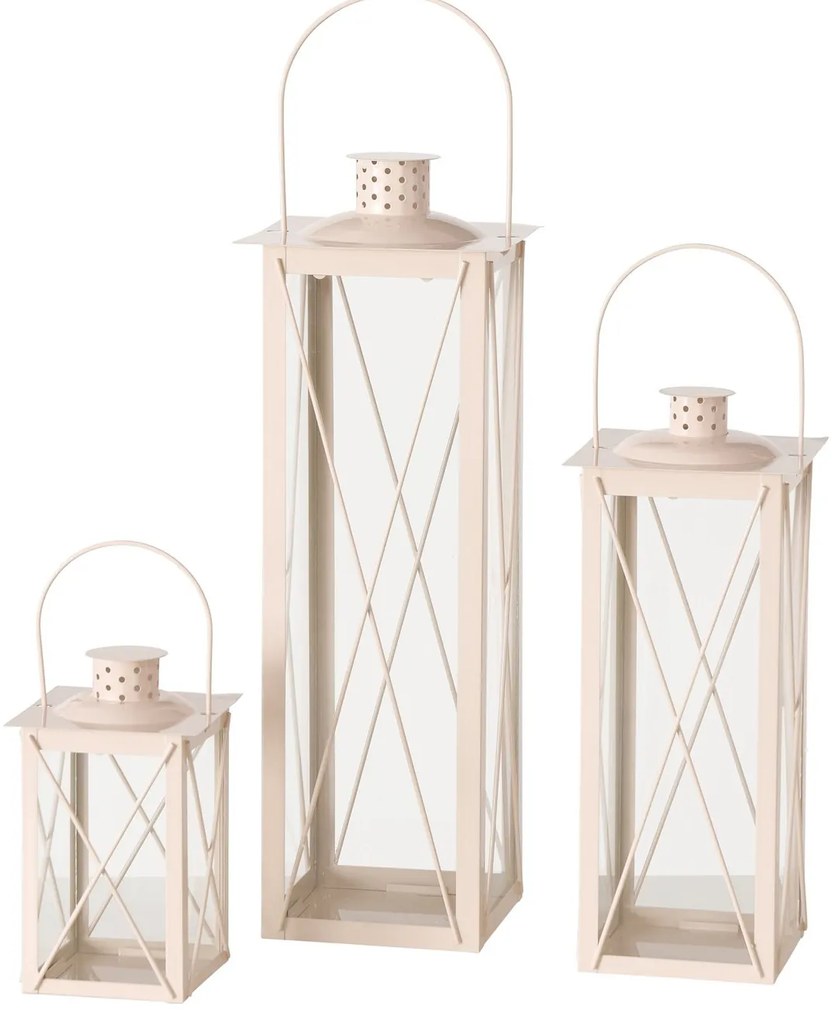 Metalowy lampion z uchwytem, FAROL, 20, 35 i 50 cm