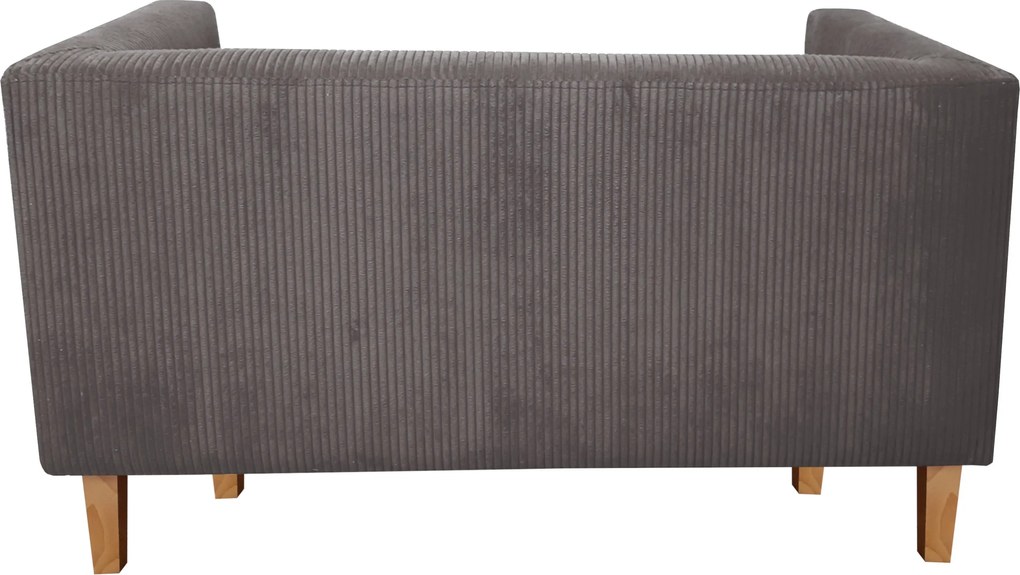 Sofa Monaco : Kolor nogi - Drewno, Kolor tkaniny - Kronos22/Poso22, Typ tkaniny - Kronos/Poso, Wysokość nogi - 15 cm