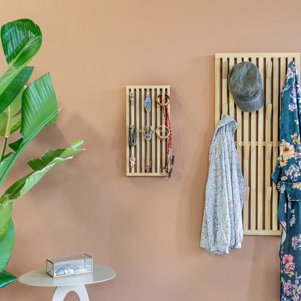 Metalowy wieszak ścienny w naturalnym kolorze 24 cm Parco – Spinder Design