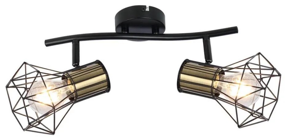 Globo 54017-2M - Lampa punktowa PRISKA 2xE27/40W/230V