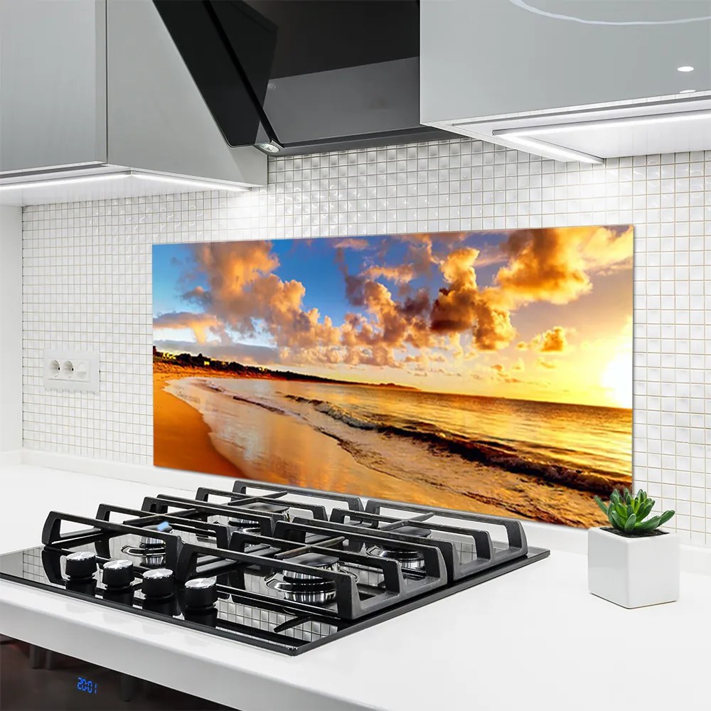 Panel Kuchenny Złoty Piasek nad Oceanem