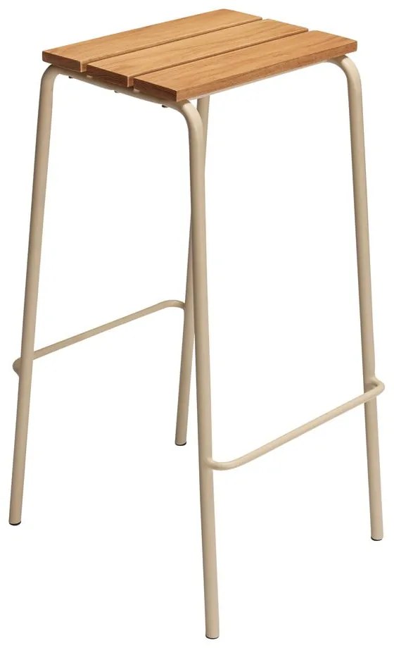 Beżowo-naturalne hokery zestaw 2 szt. (wysokość siedziska 76 cm) Stilt – Hübsch