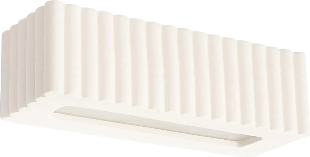 Biały ceramiczny kinkiet ścienny M167-Kasena G9-D13