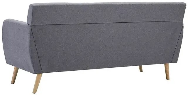 3-osobowa szara sofa pikowana - Elia
