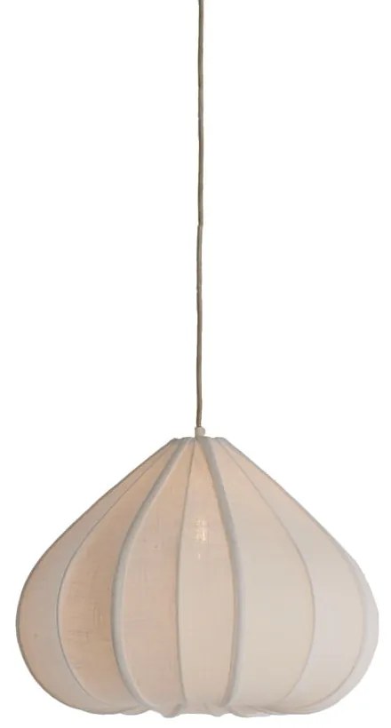 Kremowa lampa wisząca ø 49 cm Zubeda – Light &amp; Living