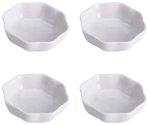 Miseczki na przekąski z porcelany, 4 szt.