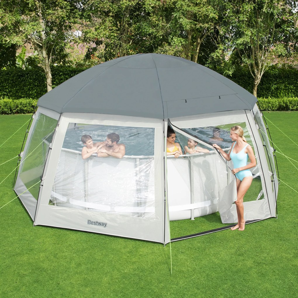 Namiot basenowy 600 x 600 x 295 cm BESTWAY
