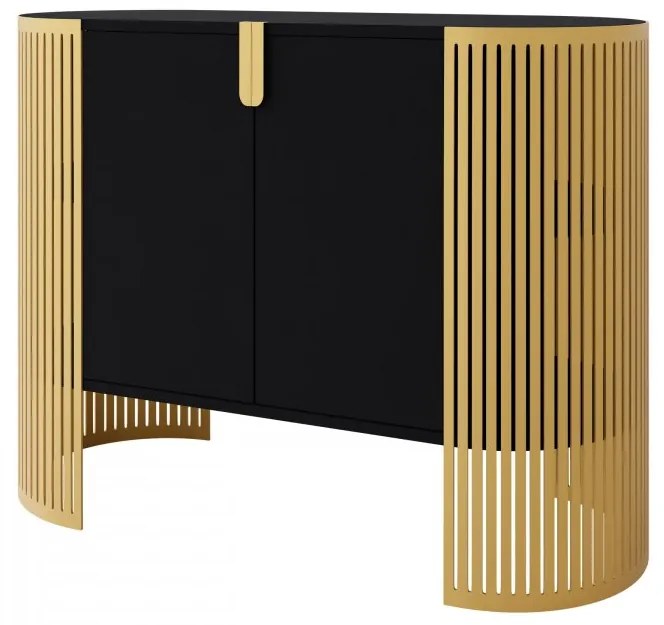 Komoda nowoczesna Zinzit Złoty