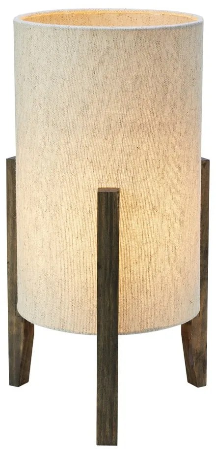 Beżowa lampa stołowa z tekstylnym kloszem (wysokość 39 cm) Eruca – Markslöjd