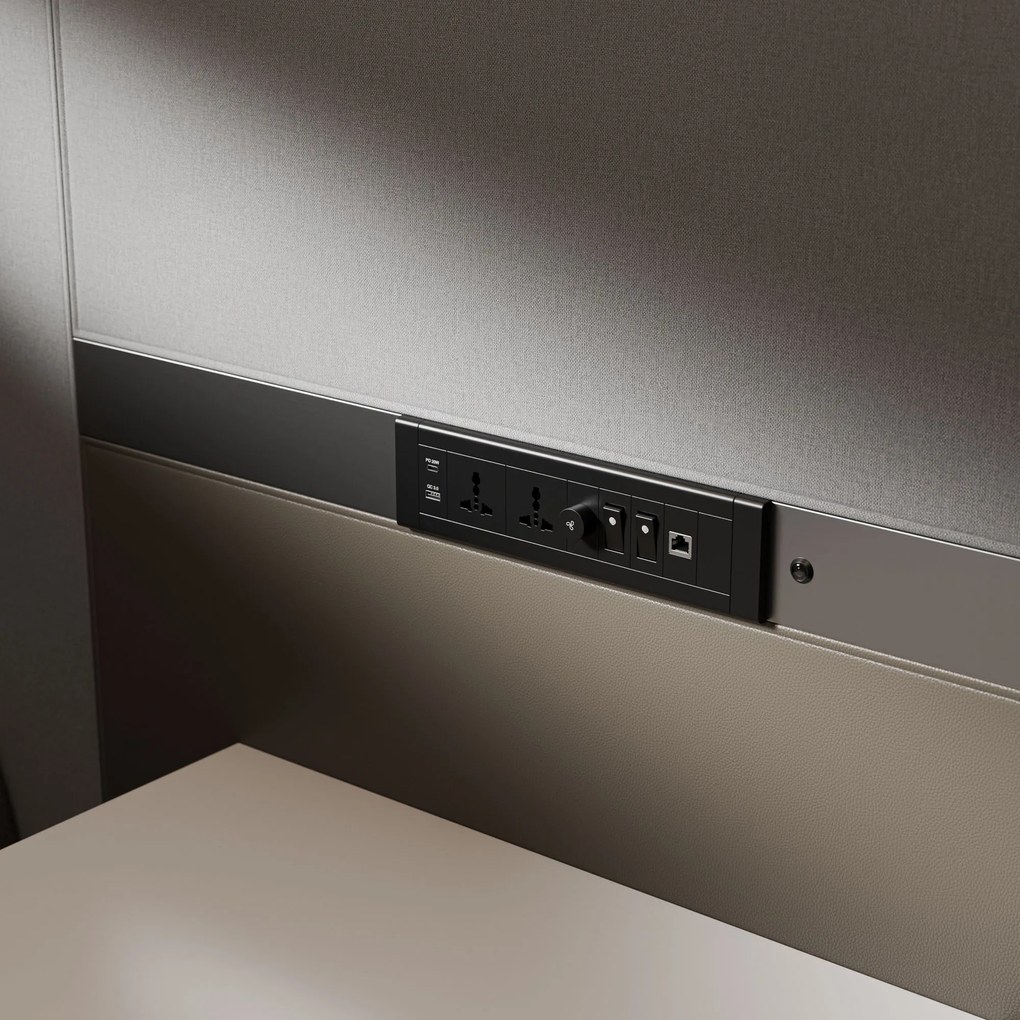 Budka akustyczna do biura INBOX 4-osobowa 2200 x 2200 x 1220 mm