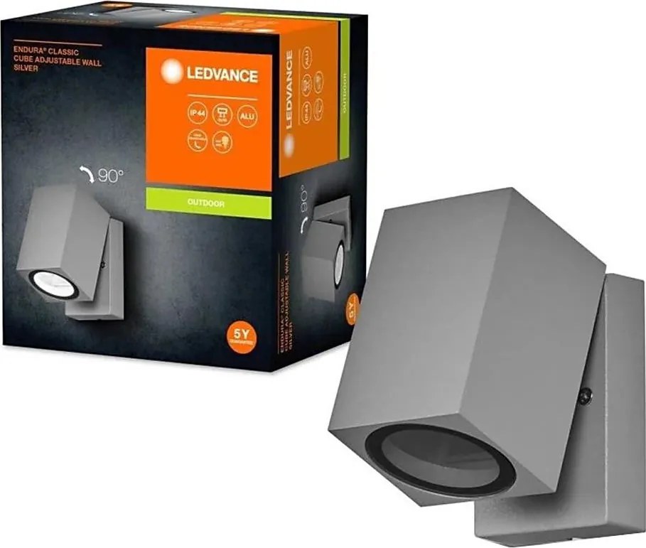 Ledvance - Kinkiet zewnętrzny ENDURA CLASSIC 1xGU10/35W/230V IP44 szary