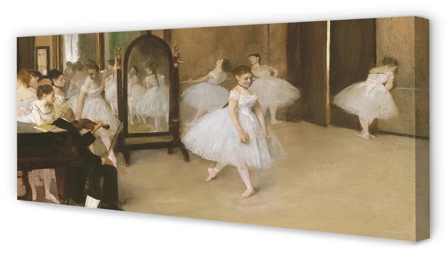 Obraz na płótnie Lekcja tańca - Edgar Degas