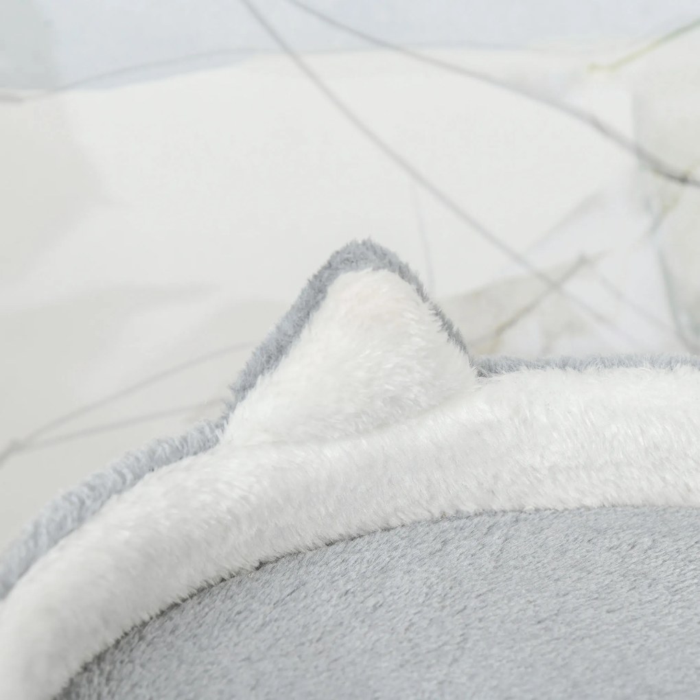 6 PawHut drapak do ostrzenia pazurów z jaskinią i drabinką 100cm wysokość drzewko do wspinaczki dla kotów w kolorze szarym | Aosom PL