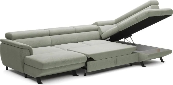 Narożnik RAVEN XL z funkcją spania WERSAL