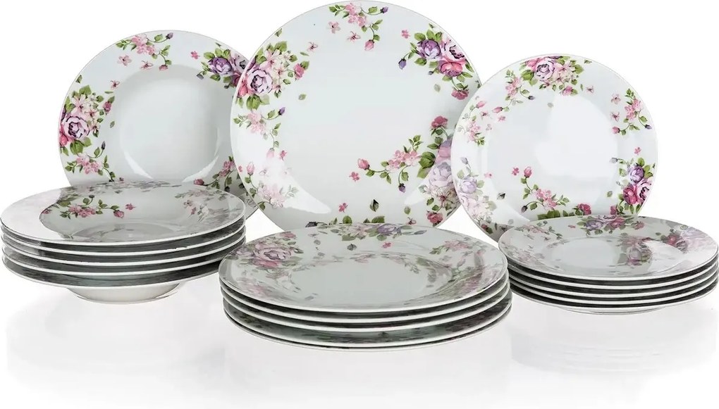 Banquet Beauty 18-częściowy zestaw stołowy