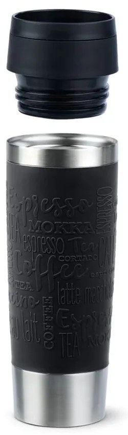 Czarny kubek podróżny 360 ml – Tefal