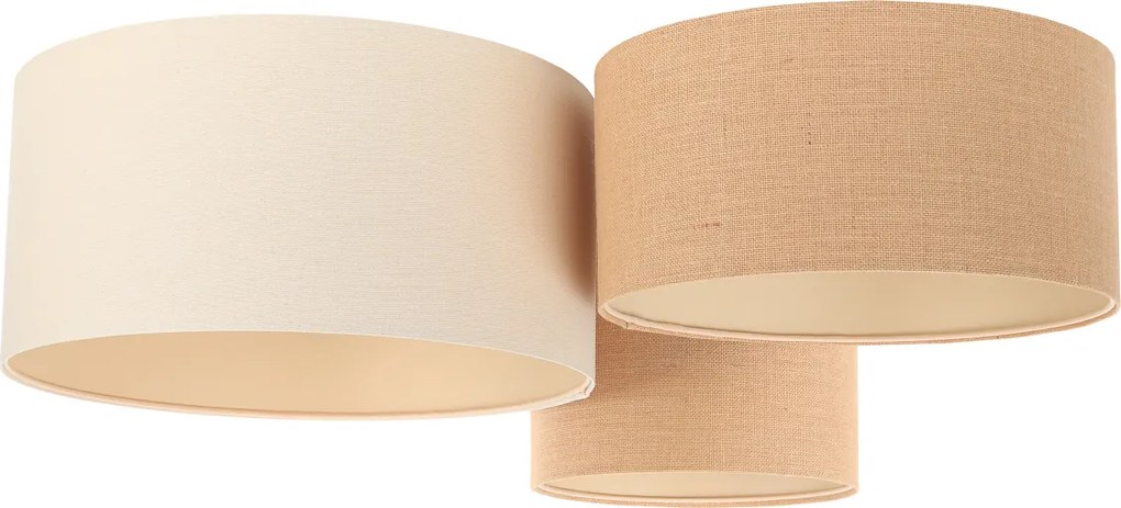 Duża lampa sufitowa do salonu w stylu boho TOLU