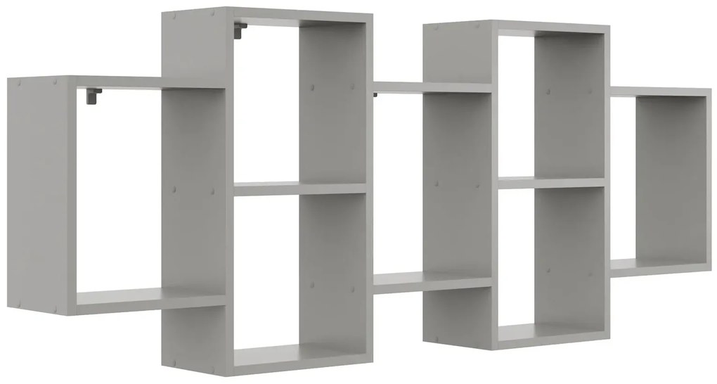 Szara minimalistyczna półka ścienna H7-D56