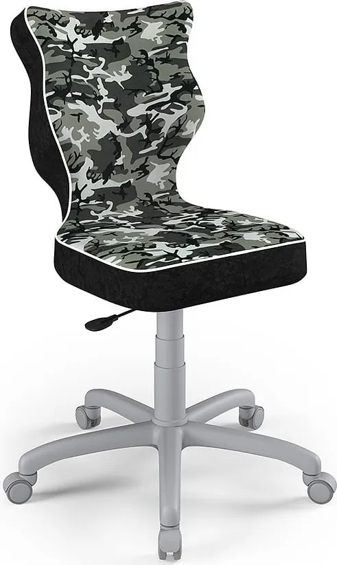 Ergonomiczne krzesło dla młodzieży Petit Grey rozmiar 5 (146-176,5 cm) wzory