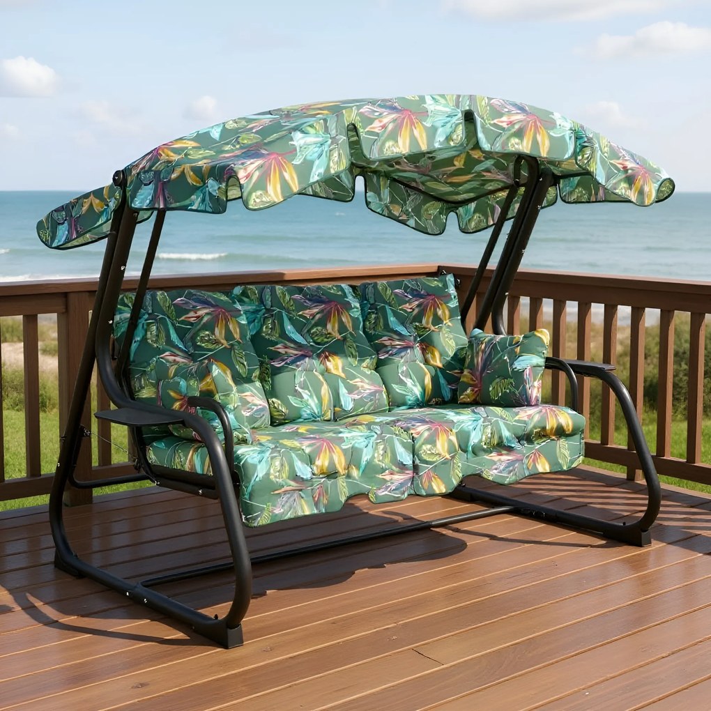 Huśtawka ogrodowa Ravenna Black Edition G058-02PB PATIO