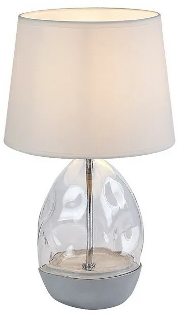Rabalux 74227 dekoracyjna lampa stołowa Apolonia, biały, E27, 1x max. 40 W, IP20