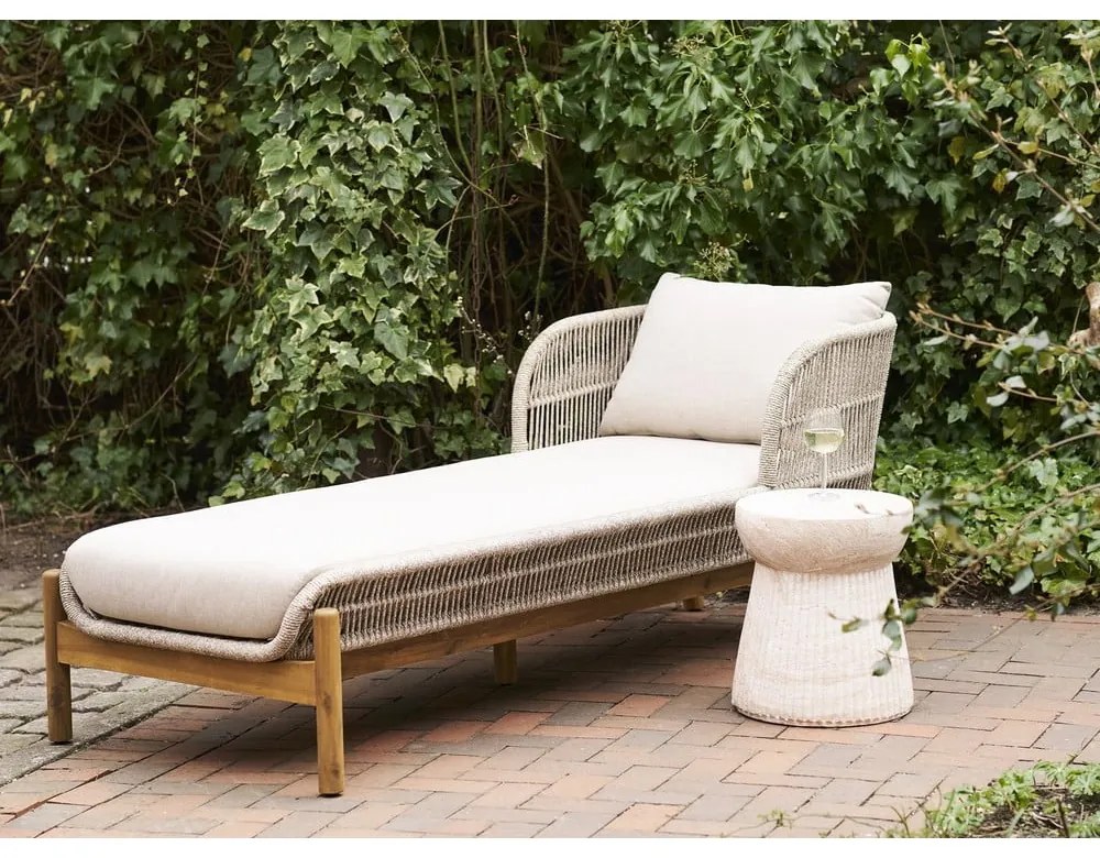 Kamienny okrągły stolik ogrodowy ø 37 cm Bonn – House Nordic