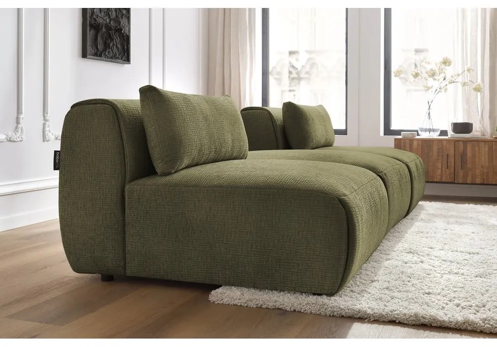 Zielona sofa 283 cm Jeanne – Bobochic Paris