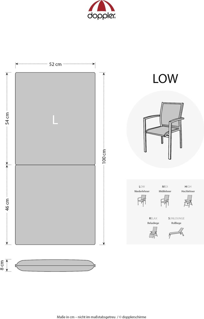 Doppler MOTION XL 8603 antracyt/czerwony
